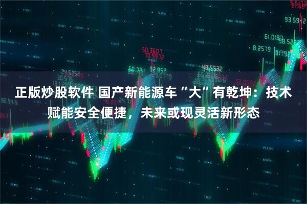 正版炒股软件 国产新能源车“大”有乾坤：技术赋能安全便捷，未来或现灵活新形态